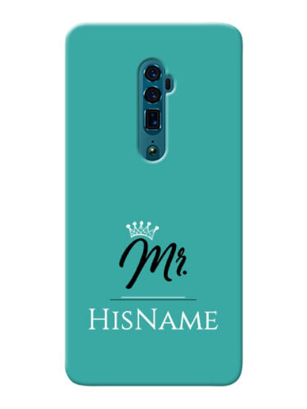 Custom Reno 10X Zoom Custom Phone Case Mr with Name
