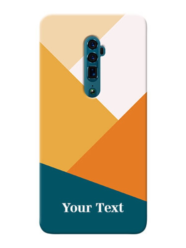 Custom Reno 10X Zoom Custom Phone Cases: Stacked Multi-colour Design