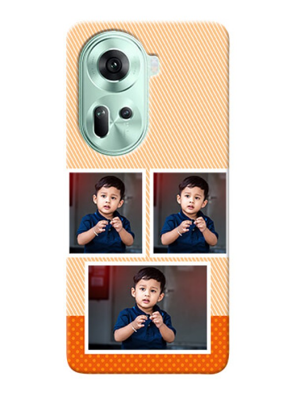 Custom Reno 11 5G Mobile Back Covers: Bulk Photos Upload Design