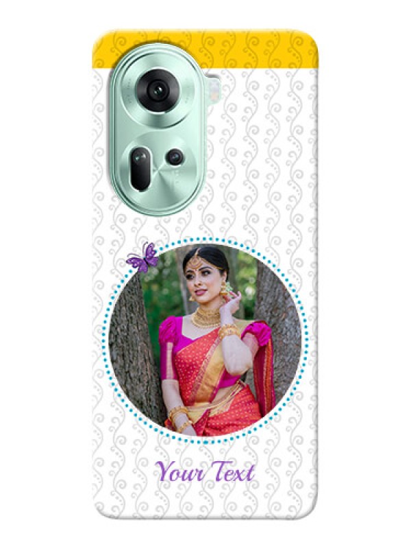 Custom Reno 11 5G custom mobile covers: Girls Premium Case Design