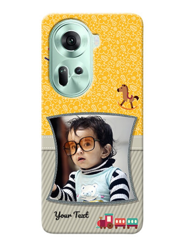 Custom Reno 11 5G Mobile Cases Online: Baby Picture Upload Design