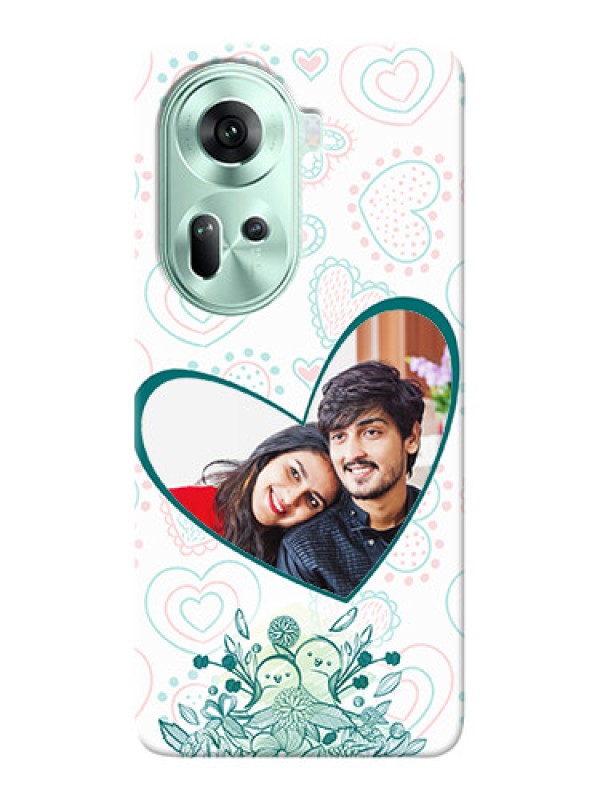 Custom Reno 11 5G Personalized Mobile Cases: Premium Couple Design