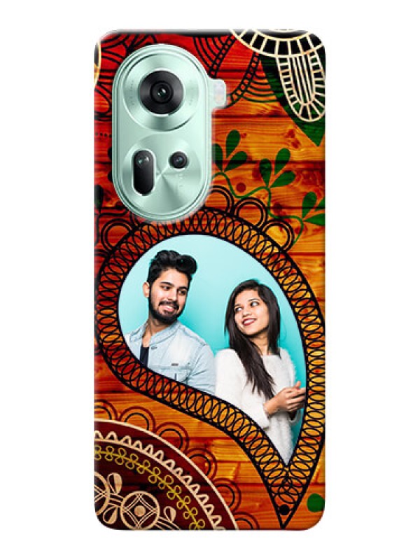 Custom Reno 11 5G custom mobile cases: Abstract Colorful Design