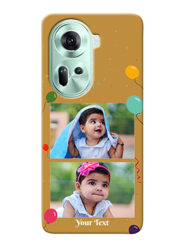 Custom Reno 11 5G Phone Covers: Image Holder with Birthday Celebrations Design
