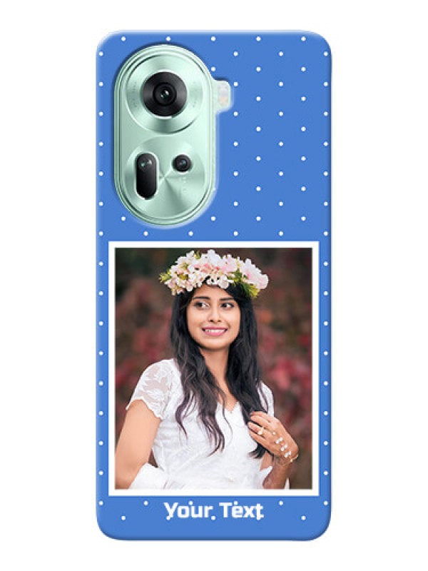 Custom Reno 11 5G Personalised Phone Cases: polka dots design