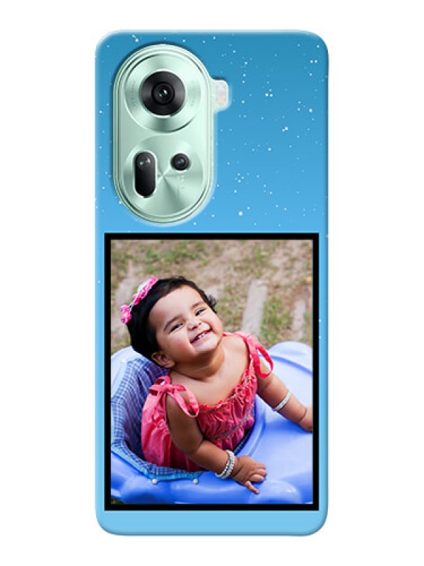 Custom Reno 11 5G Phone Covers: Wave Pattern Colorful Design