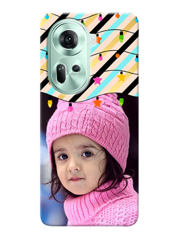 Custom Reno 11 5G Personalized Mobile Covers: Lights Hanging Design