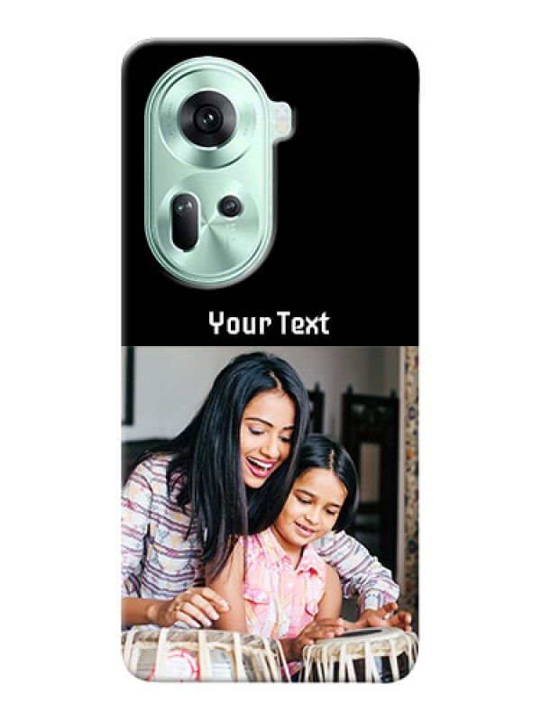 Custom Reno 11 5G Photo with Name on Phone Case