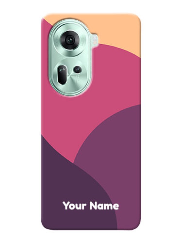 Custom Reno 11 5G Custom Phone Case with Mixed Multiwithcolour abstract art Design