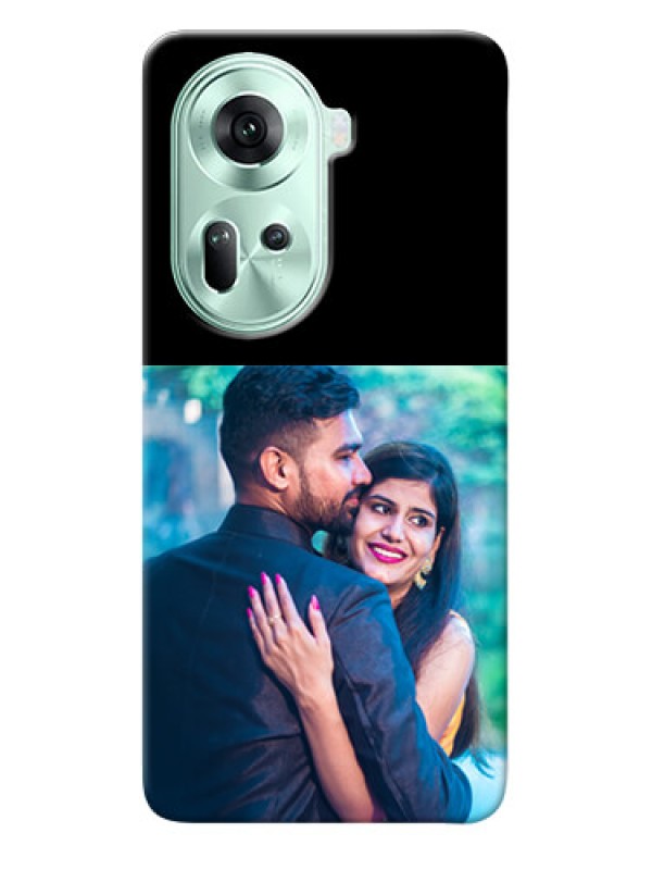 Custom Oppo Reno 11 5G Custom Hard Phone Case - Upload Full Picture With Custom Color Design