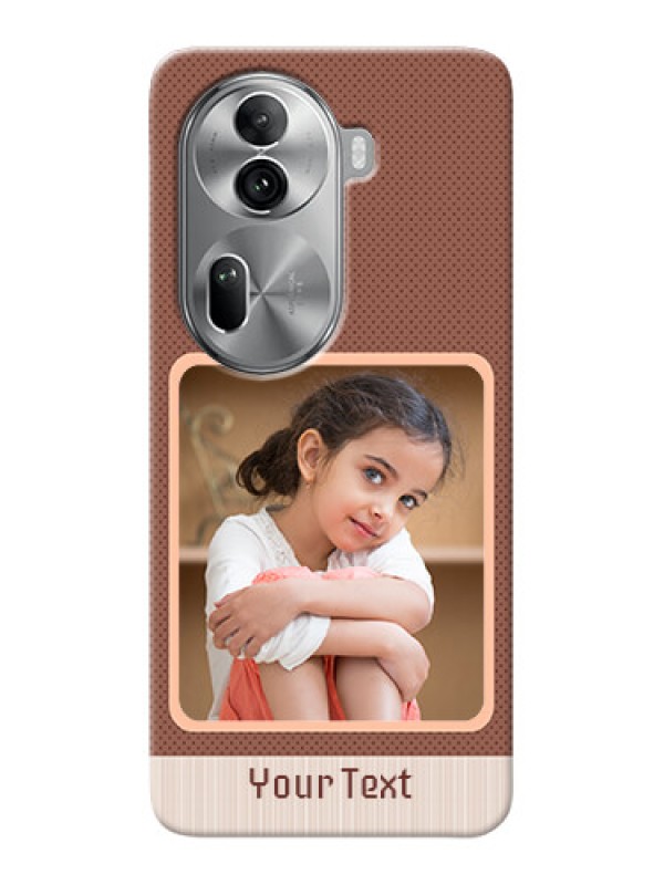 Custom Reno 11 Pro 5G Phone Covers: Simple Pic Upload Design