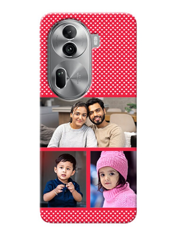 Custom Reno 11 Pro 5G mobile back covers online: Bulk Pic Upload Design