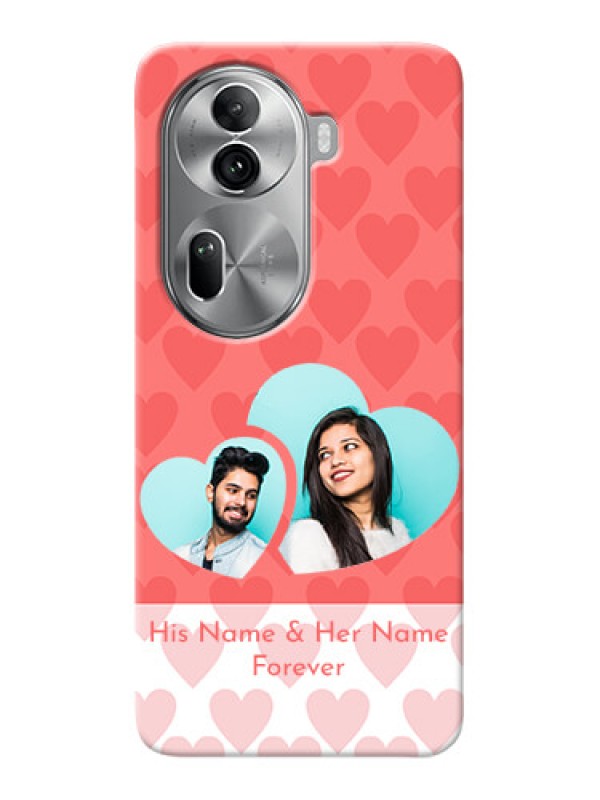Custom Reno 11 Pro 5G personalized phone covers: Couple Pic Upload Design