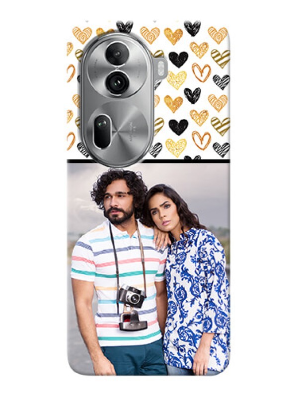 Custom Reno 11 Pro 5G Personalized Mobile Cases: Love Symbol Design