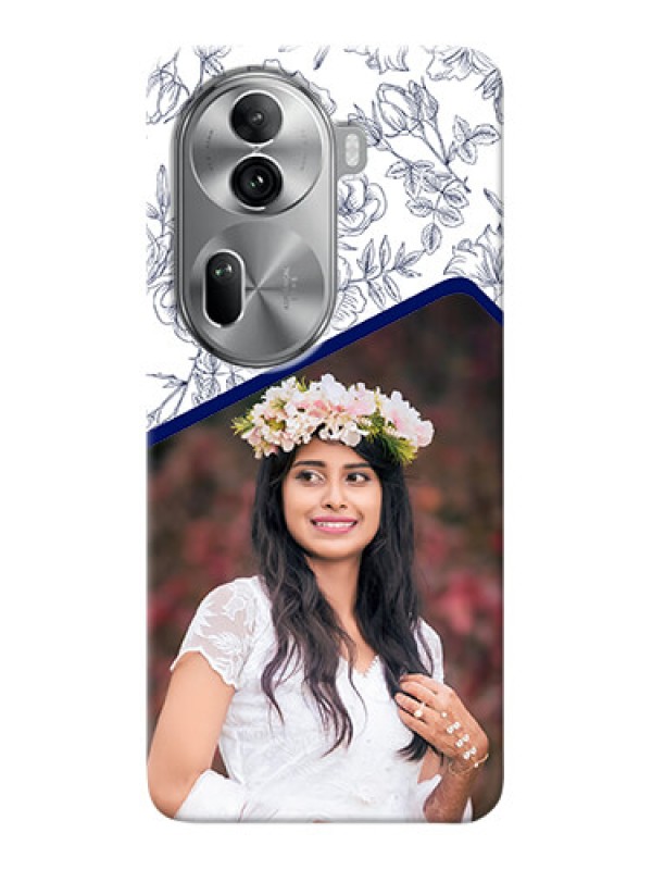 Custom Reno 11 Pro 5G Phone Cases: Premium Floral Design