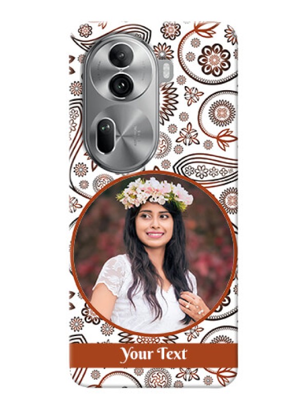 Custom Reno 11 Pro 5G phone cases online: Abstract Floral Design