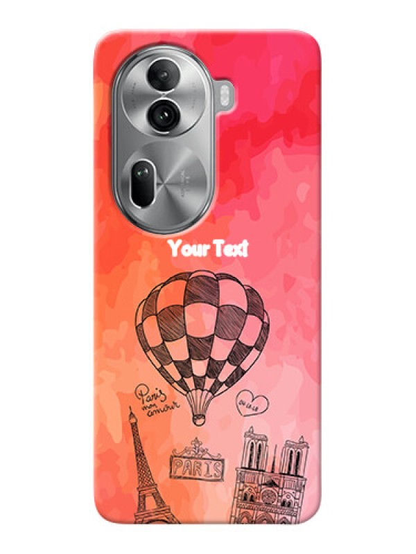 Custom Reno 11 Pro 5G Personalized Mobile Covers: Paris Theme Design