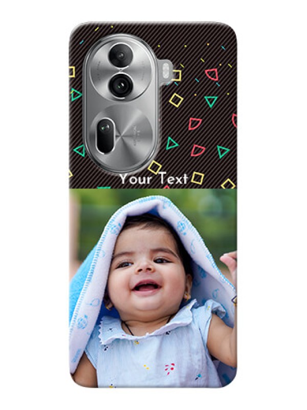 Custom Reno 11 Pro 5G custom mobile cases with confetti birthday design