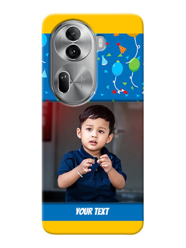 Custom Reno 11 Pro 5G Mobile Back Covers Online: Birthday Wishes Design