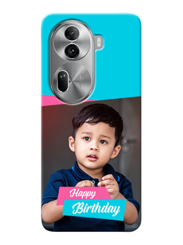 Custom Reno 11 Pro 5G Mobile Covers: Image Holder with 2 Color Design