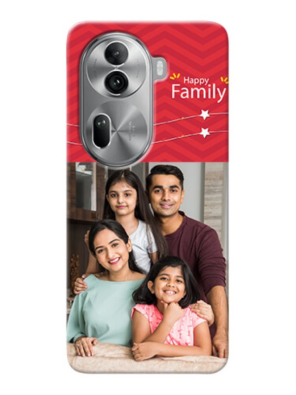 Custom Reno 11 Pro 5G customized phone cases: Happy Family Design