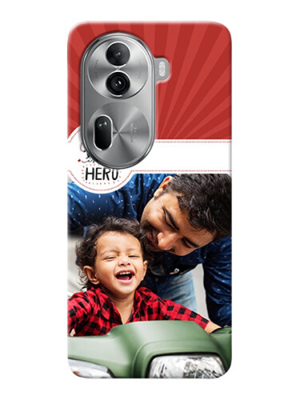 Custom Reno 11 Pro 5G custom mobile phone cases: My Dad Hero Design