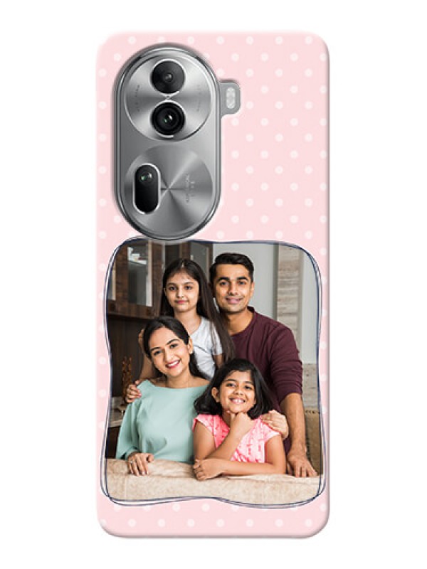 Custom Reno 11 Pro 5G Personalized Phone Cases: Family with Dots Design