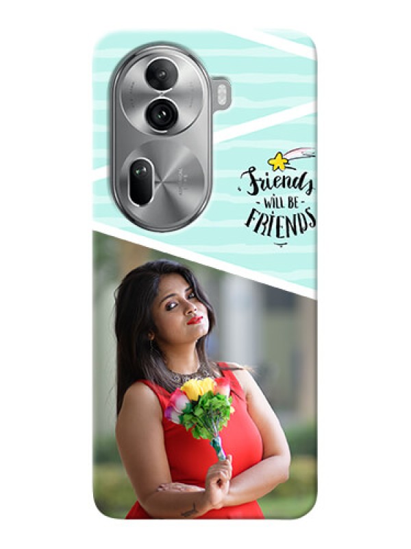 Custom Reno 11 Pro 5G Mobile Back Covers: Friends Picture Icon Design