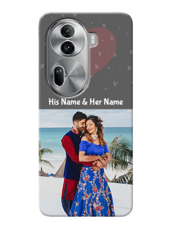 Custom Reno 11 Pro 5G Mobile Covers: Buy Love Design with Photo Online