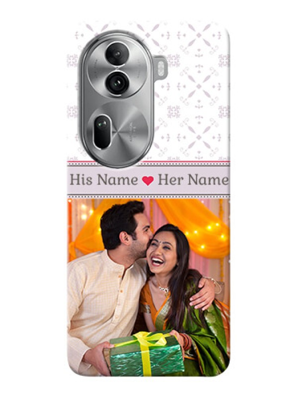 Custom Reno 11 Pro 5G Phone Cases with Photo and Ethnic Design