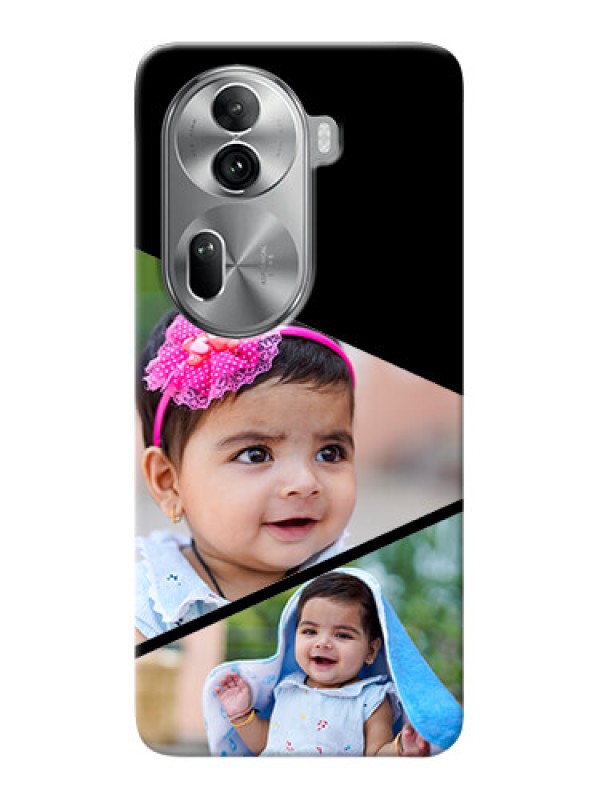 Custom Reno 11 Pro 5G mobile back covers online: Semi Cut Design