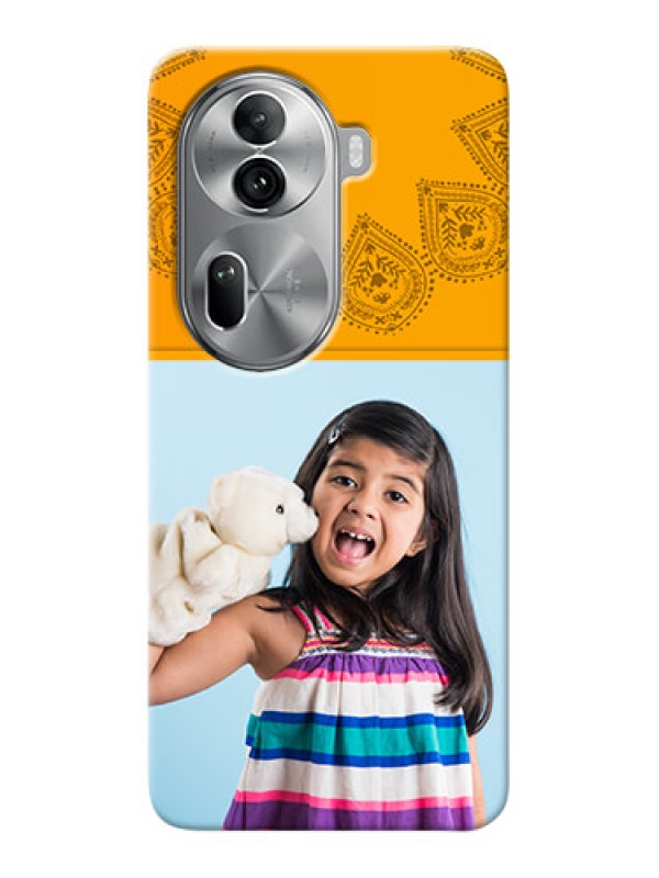 Custom Reno 11 Pro 5G custom mobile back covers: Photo Wedding Design