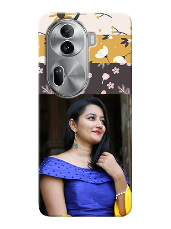 Custom Reno 11 Pro 5G mobile cases online: Stylish Floral Design