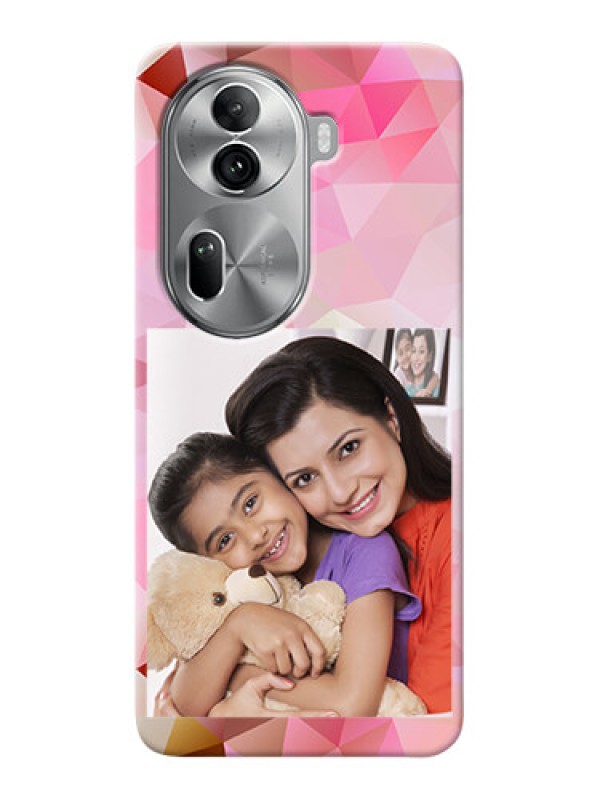 Custom Reno 11 Pro 5G Personalized Phone Covers: Abstract Triangle Design