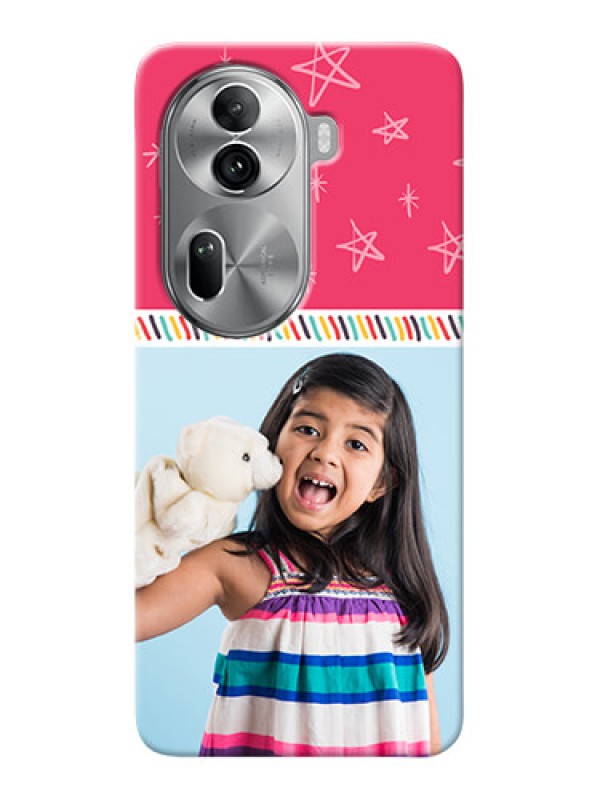 Custom Reno 11 Pro 5G Personalized Phone Cases: line art design