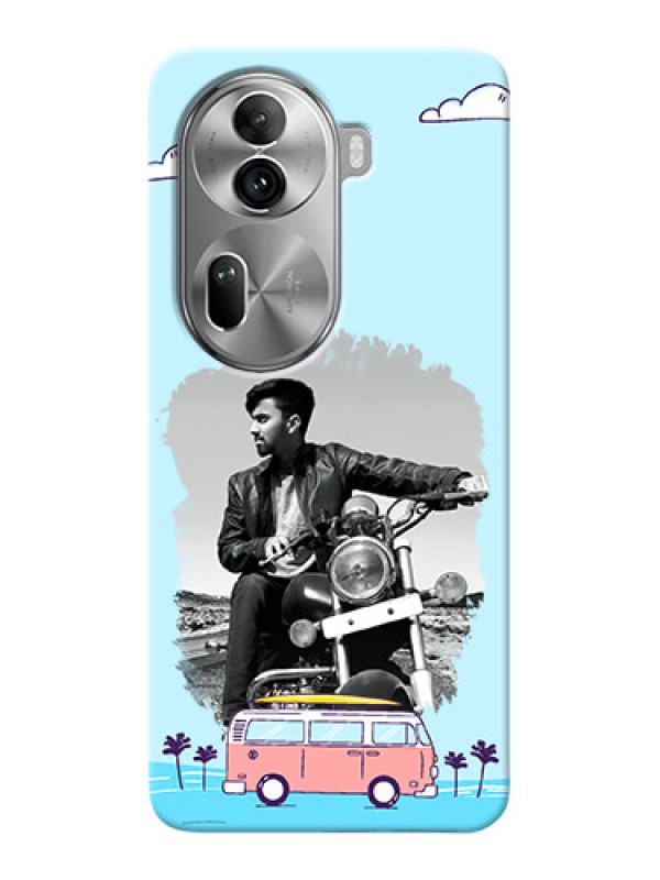 Custom Reno 11 Pro 5G Mobile Covers Online: Travel & Adventure Design