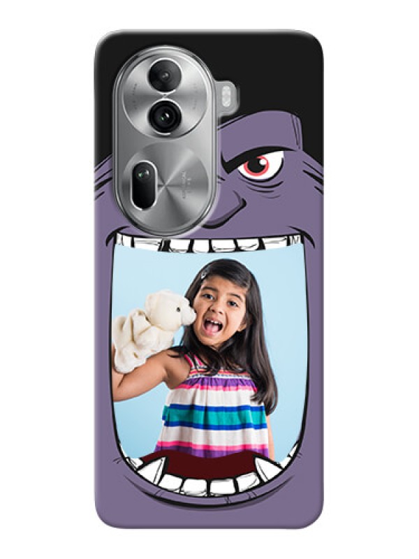 Custom Reno 11 Pro 5G Personalised Phone Covers: Angry Monster Design