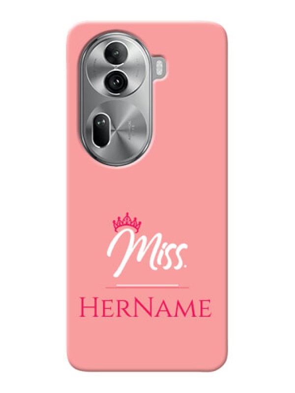 Custom Reno 11 Pro 5G Custom Phone Case Mrs with Name