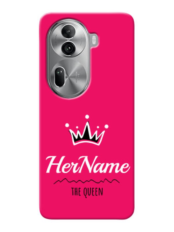 Custom Reno 11 Pro 5G Queen Phone Case with Name