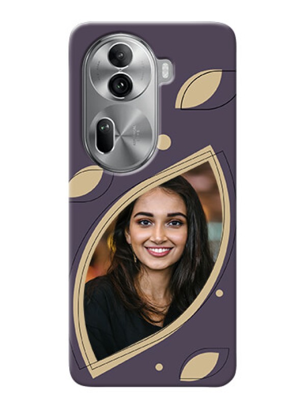 Custom Reno 11 Pro 5G Custom Mobile Case with Falling Leaf Design