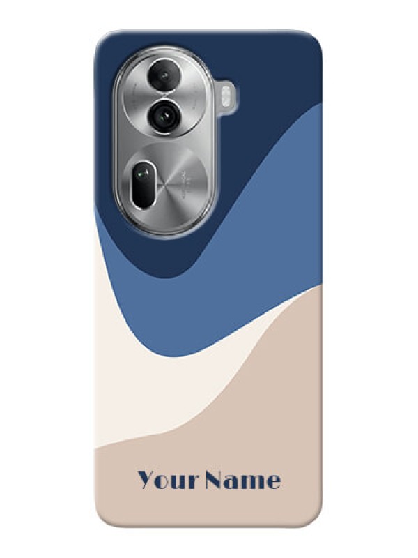 Custom Reno 11 Pro 5G Custom Phone Case with Abstract Drip Art Design