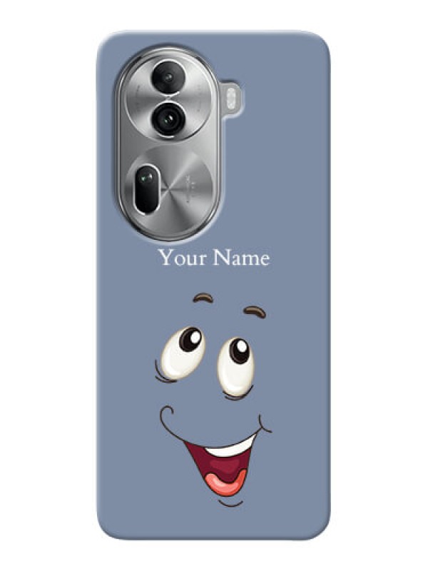 Custom Reno 11 Pro 5G Photo Printing on Case with Laughing Cartoon Face Design