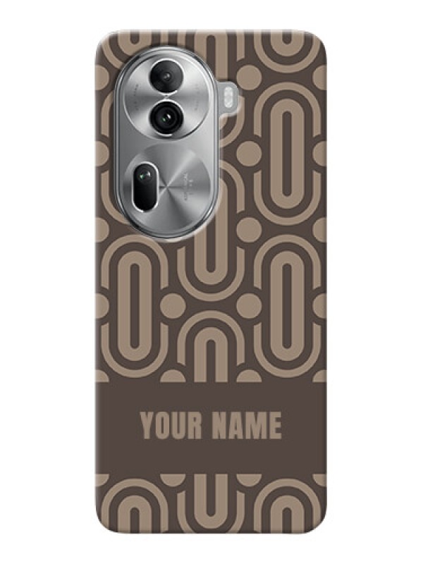 Custom Reno 11 Pro 5G Custom Phone Case with Captivating Zero Pattern Design