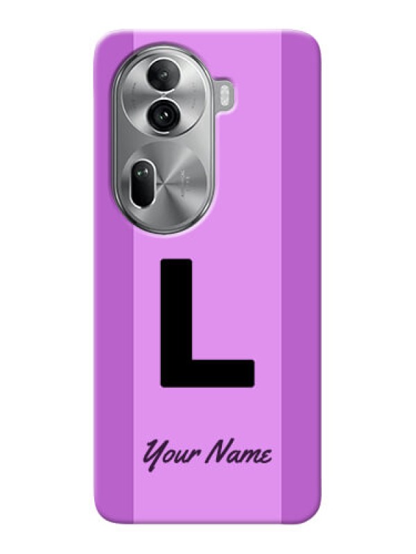 Custom Reno 11 Pro 5G Custom Phone Case with Tricolor custom text Design