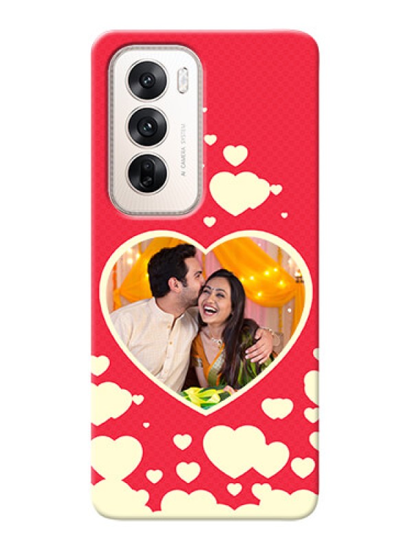 Custom Oppo Reno 12 5G Phone Cases: Love Symbols Phone Cover Design