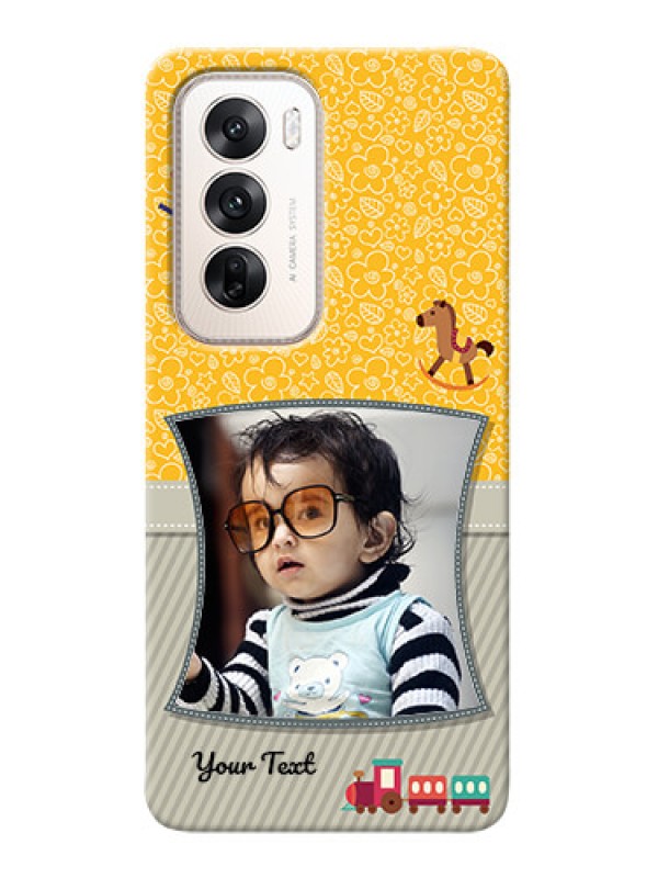 Custom Oppo Reno 12 5G Mobile Cases Online: Baby Picture Upload Design