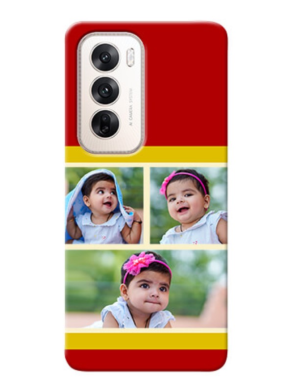 Custom Oppo Reno 12 5G mobile phone cases: Multiple Pic Upload Design