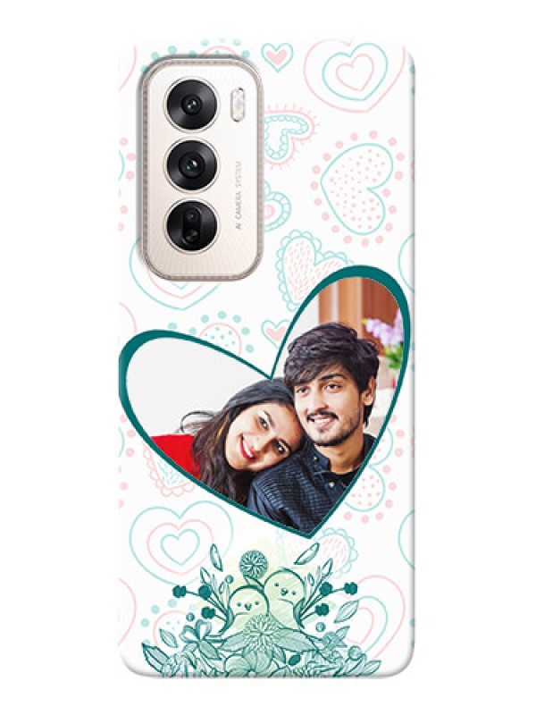 Custom Oppo Reno 12 5G Personalized Mobile Cases: Premium Couple Design