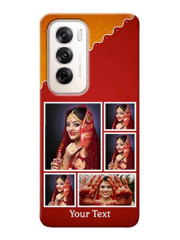 Custom Oppo Reno 12 5G customized phone cases: Wedding Pic Upload Design
