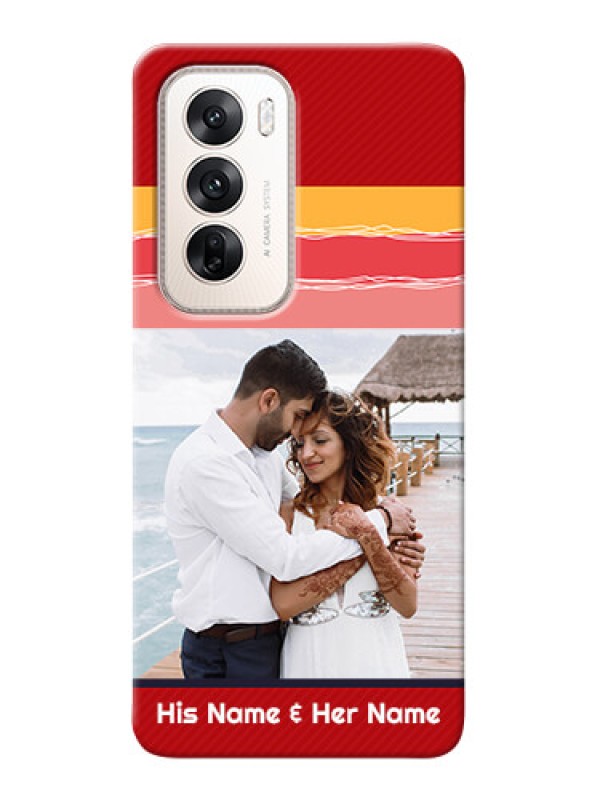 Custom Oppo Reno 12 5G custom mobile phone covers: Colorful Case Design